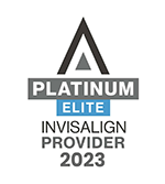 auszeichnung platinum elite invisalign provider 2023